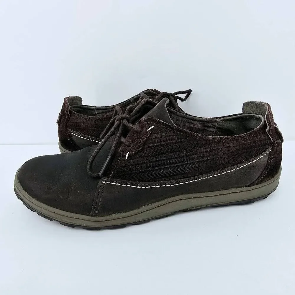 Merrell Ashland Leather Sneakers Shoes Brown 8